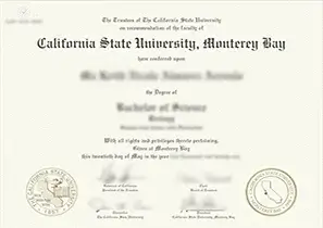 办理加州州立大学蒙特利湾分校文凭