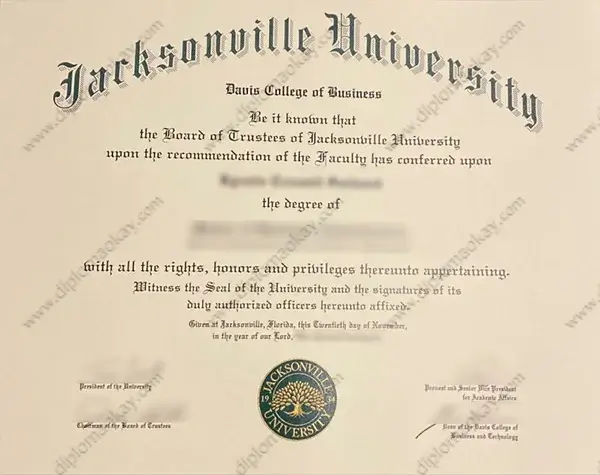 办理杰克逊维尔大学毕业证