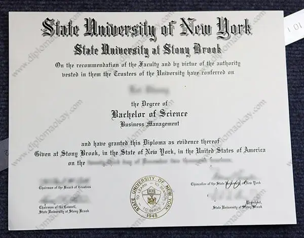 办理纽约州立大学石溪分校毕业证