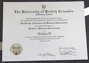 办理不列颠哥伦比亚大学文凭