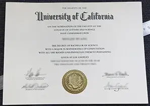 办理加利福尼亚大学洛杉矶分校毕业证