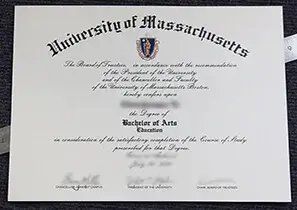 办理马萨诸塞大学学位证