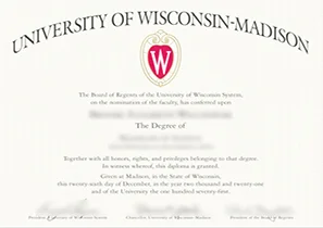 购买威斯康星大学麦迪逊分校毕业证