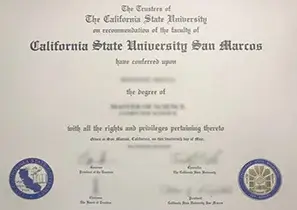 办理加州州立大学圣马科斯分校毕业证