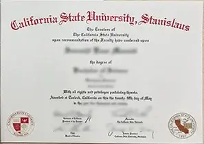 购买加州州立大学斯坦尼斯洛斯分校文凭