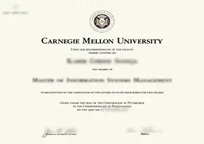 办理卡内基梅隆大学学位证