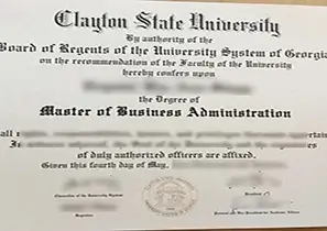 办理克莱顿州立大学毕业证