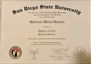 购买圣地亚哥州立大学毕业证