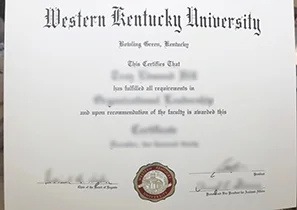 western kenturcky university diploma