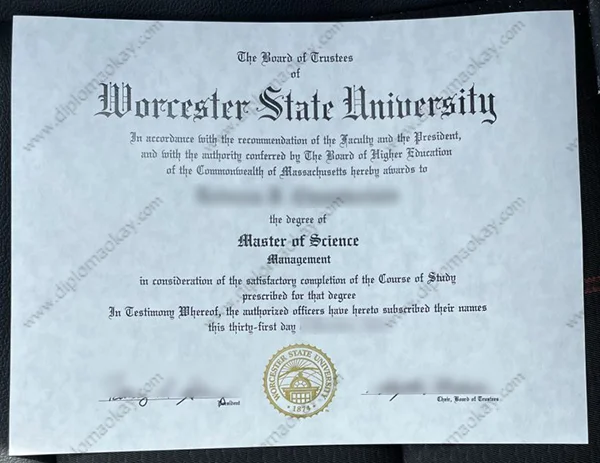Worcester State University Diploma