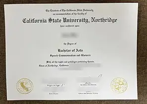 California State University Northridge Diploma jpg