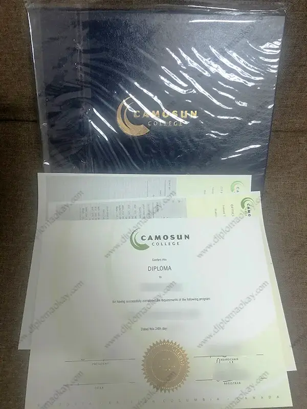 Camosun College Graduation Certificate