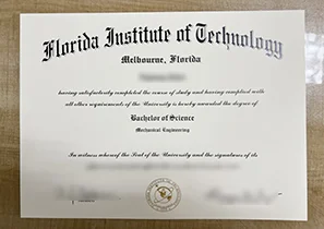 Florida Institute of Technology Diploma