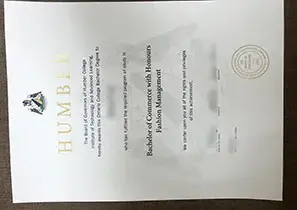 Humber College Certificate