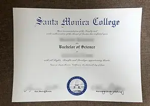 Santa Monica College Graduation Certificate