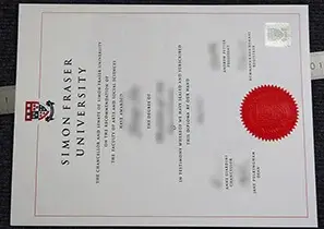 Simon Fraser University Certificate