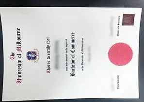 The University of Melbourne Graduation Certificate