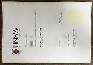 The University of New South Wales Degree
