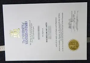 The University of Western Ontario Certificate