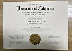 UC Davis Diploma