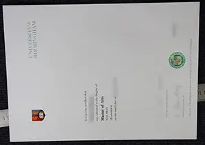 University of Birmingham Certificate