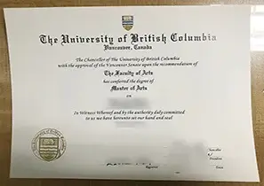 University of British Columbia Degree