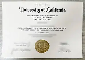 University of California，Berkeley Diploma