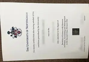 University of Nottingham Diploma