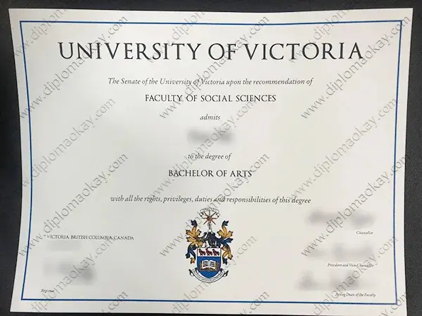 University of Victoria Diploma
