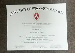 University of Wisconsin-Madison Diploma