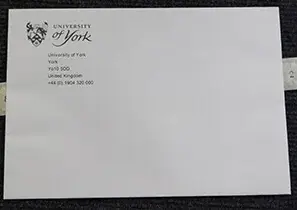 University of York Official Transcript