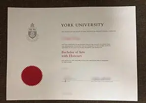 York University Diplomas