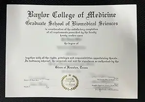 Baylor College of Medicine Degree