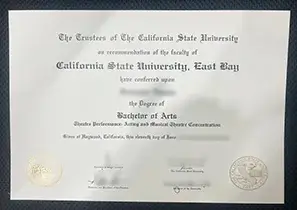 California State University, East Bay Degree