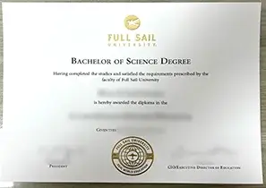 Full Sail University Degree