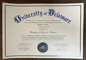 University of Delaware Diploma