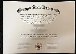 办理佐治亚州立大学毕业证