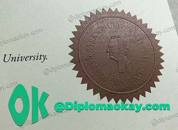 Ryerson University Diploma Seal jpg