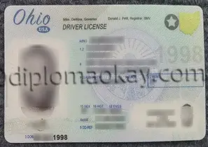 俄亥俄州驾照ID