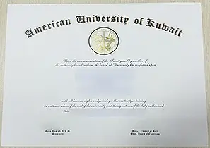 办理科威特美国大学毕业证