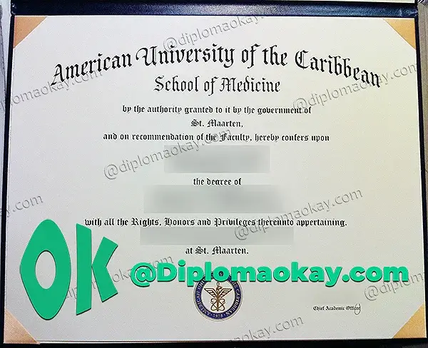办理美国大学加勒比分校毕业证