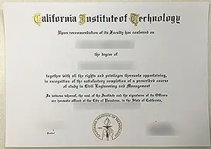 办理加州理工学院毕业证