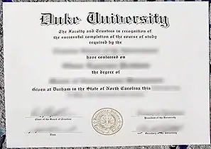 办理杜克大学毕业证