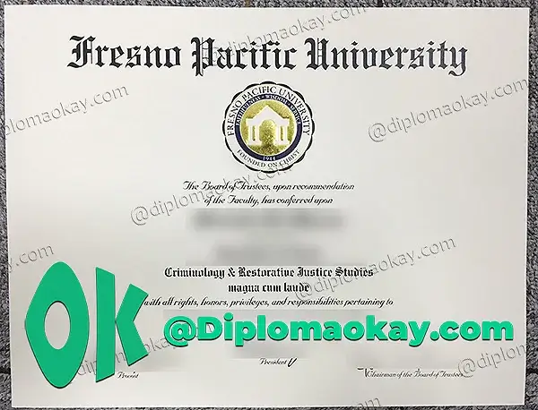 办理弗雷斯诺太平洋大学文凭，购买FPU毕业证