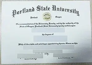 办理波特兰州立大学毕业证