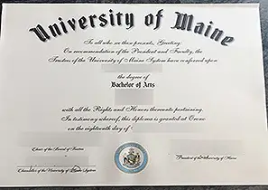 购买UMaine毕业证