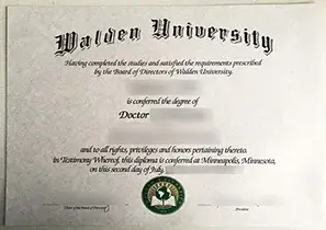 购买瓦尔登大学毕业证