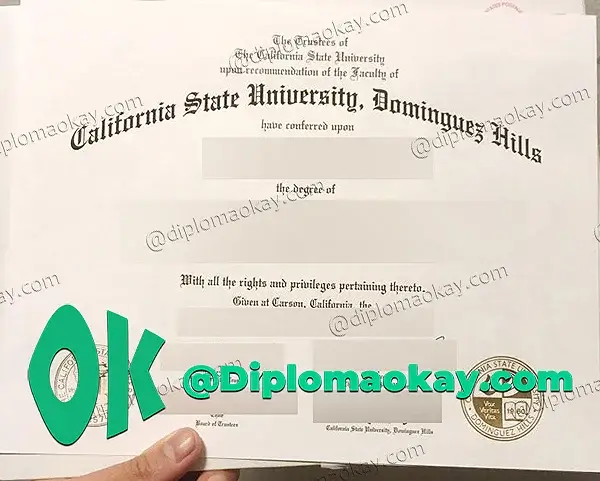 购买加州州立大学多明格斯山分校文凭