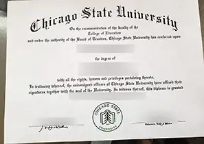 买芝加哥州立大学毕业证