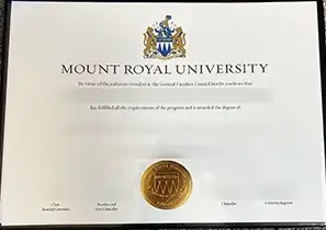 MRU毕业证在线购买